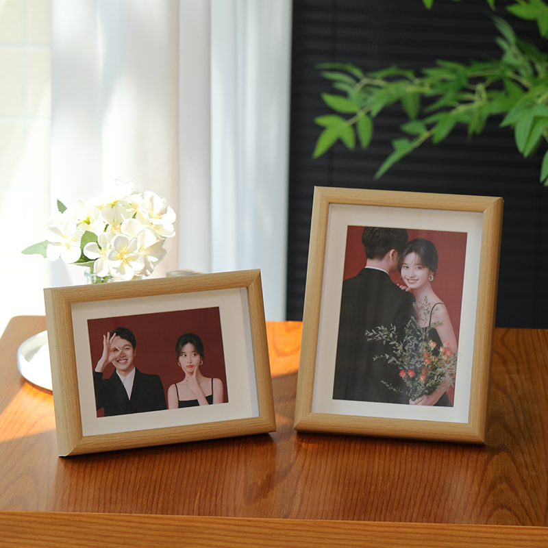 结婚登记证件照领证相框摆台照片打印做成婚纱照情侣纪念册礼物