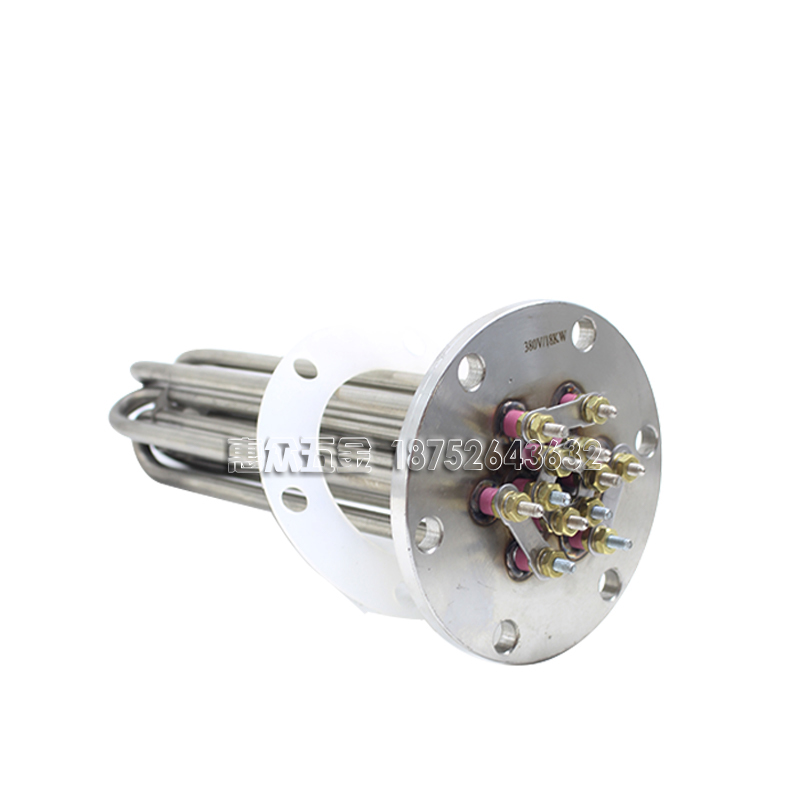 大功率不锈钢加热管工业级380v干烧管导热油水箱锅炉电热管定制