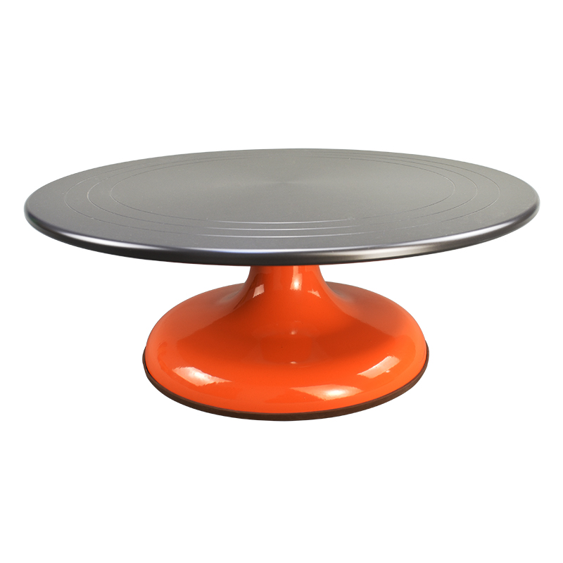 蛋糕裱花转台家用商用铝合金专业生日裱花台转盘套装旋转抹面托盘