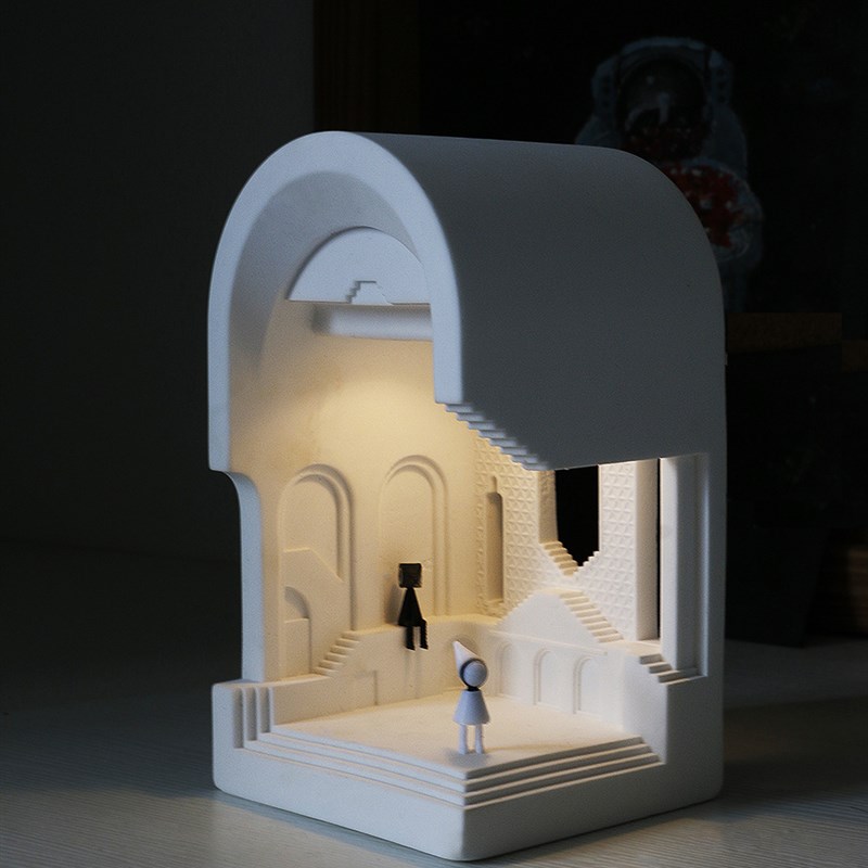 弥花宇宙 秩序之光香薰夜灯520礼物生日毕业纪念创意摆件氛围灯