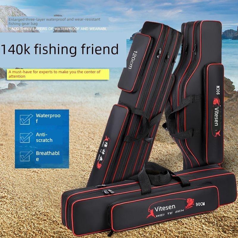 渔具包鱼竿包新款多功能收纳海竿大肚包防水杆包钓鱼背包鱼具用品,户外/登山/野营/旅行用品,渔具包,淘宝优惠券,粉丝福利购,淘宝优惠卷