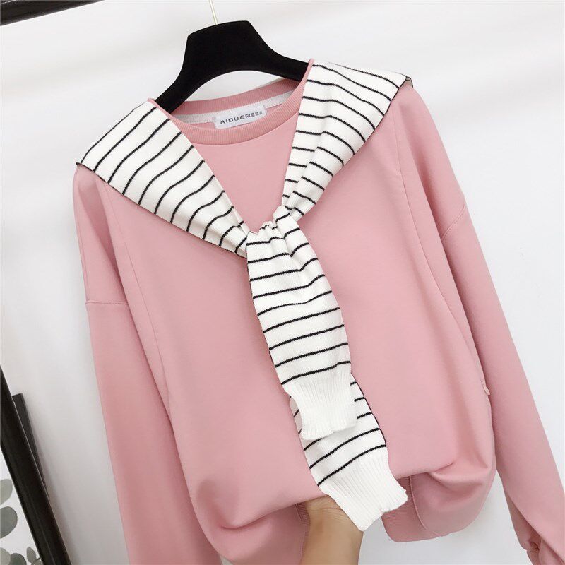 哺乳上衣服外出辣妈喂奶可外穿春装春秋款春季潮妈卫衣期孕妇产后