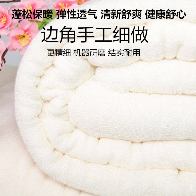 棉絮棉被床垫被褥子棉花被胎学生宿舍单人加厚保暖春秋冬被芯被褥