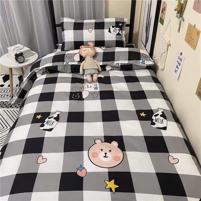 学生住校三件套高中生宿舍床上大学专用住宿被褥一整套被子六初中