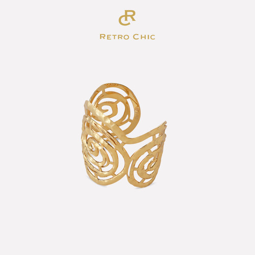 RC Retro Chic意大利复古时尚首饰 苏美螺旋手镯轻奢高级感配饰