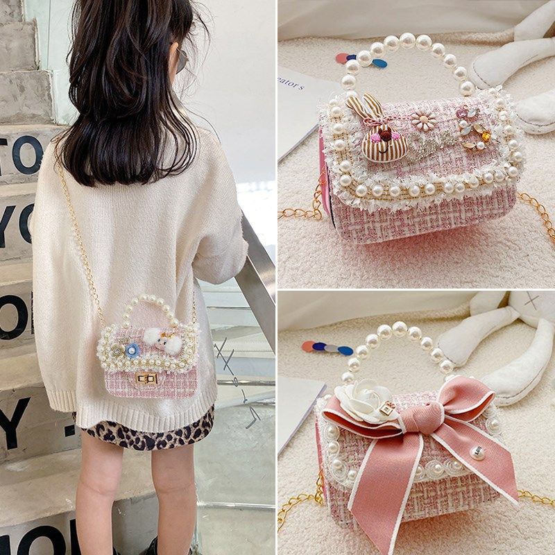 儿童包包女可爱女童斜挎包2023新款时尚公主网红小女孩背包手提包