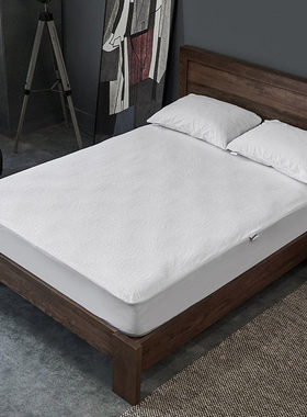 寝之堡防螨床笠1.5米1.8m防水隔尿透气 舒眠防滑床垫保护罩纯棉