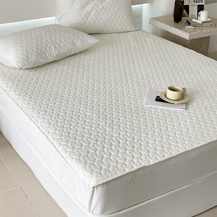 全棉床笠单件纯棉床罩三件套加厚夹棉儿童防滑床单床垫套罩床套