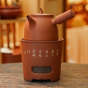 潮州红泥小火炉煮茶炭炉改电炉砂铫陶壶电陶炉电炉丝茶炉功夫茶炉