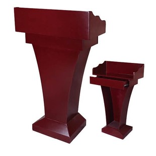 白色实木演讲台咨客台迎宾台接待台办公桌 酒店宾馆大堂用品红木