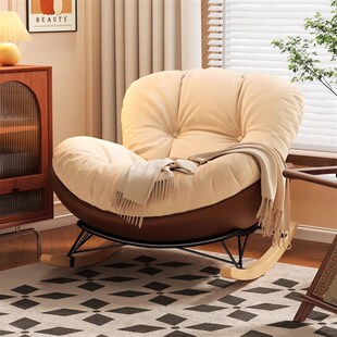 摇摇椅躺椅成人阳台休闲懒人沙发椅家用客厅单人蛋壳摇椅网红新款