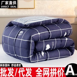 被子冬被棉被居家被芯空调被学生宿舍床单人春秋被加厚保暖四季 冬