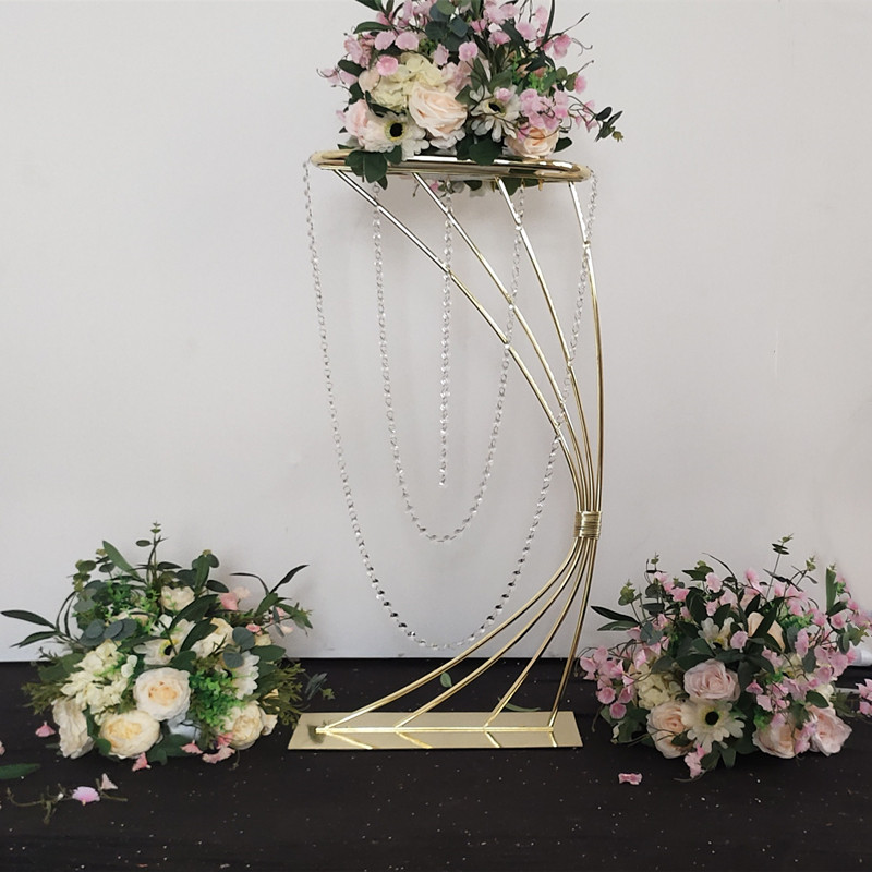 婚礼婚庆道具新鱼尾路引花架子金色几何摆件舞台背景布置花器橱窗,节庆用品/礼品,路引,淘宝优惠券,粉丝福利购,淘宝优惠卷