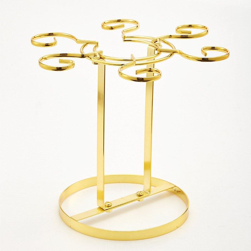 家用红酒杯架高端收纳红酒杯架倒挂架子高档简约时尚红酒杯展示架