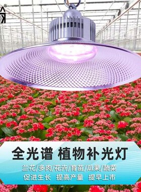 植物灯生长灯全光谱LqED室内花卉育苗多肉蔬菜温室大棚补光灯