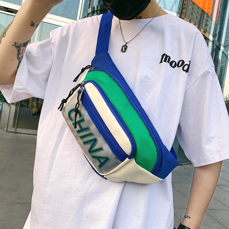 胸包男夏季潮牌运动休闲日系男生斜挎包单肩包男士小背包百搭腰包,箱包皮具/热销女包/男包,胸包,淘宝优惠券,粉丝福利购,淘宝优惠卷