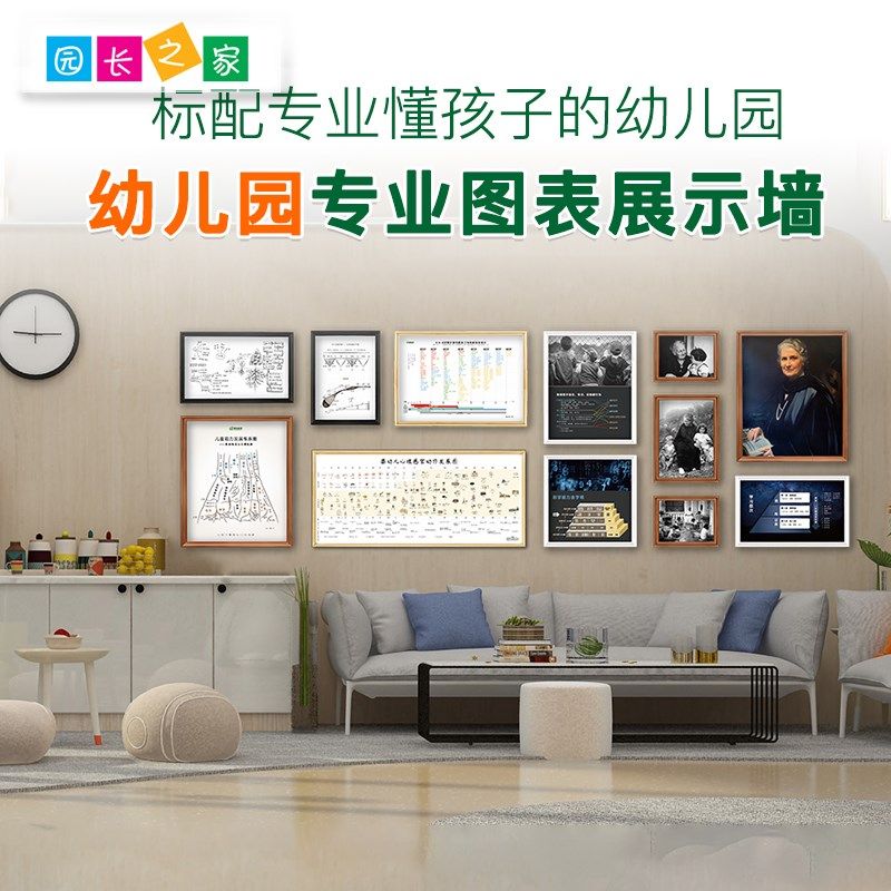 园长之家幼儿园专业图q表展示墙园所专业体现环创专业墙贴墙壁装