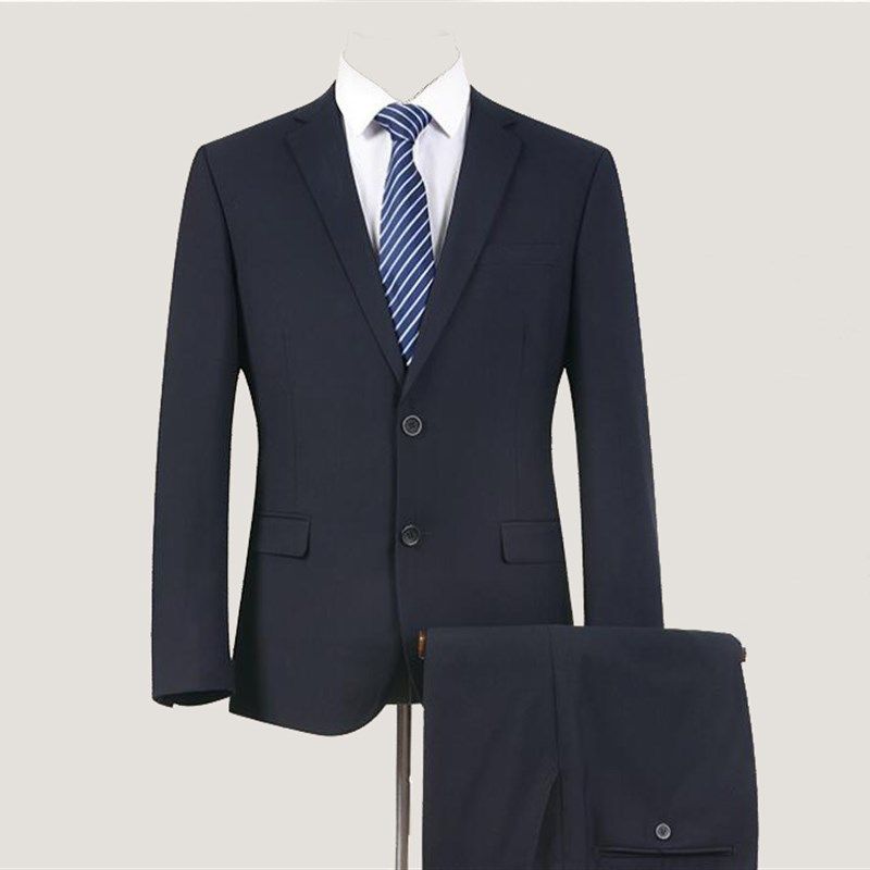 西装男黑色新郎结婚礼服男士职业正装商务休闲西服套装男伴郎单件