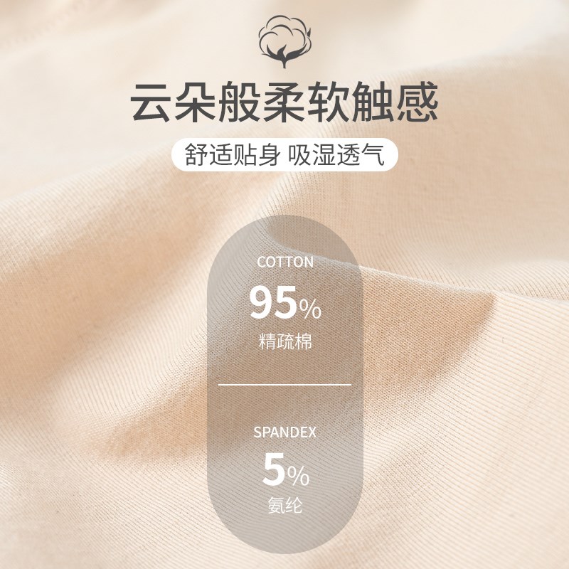 妈妈内裤中老年人女士纯棉三角裤头高腰大码宽松老人短裤夏季薄款