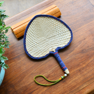 老式 扇风 大蒲扇棉布手工缝制包边宝宝扇儿童扇子手摇复古怀旧夏季