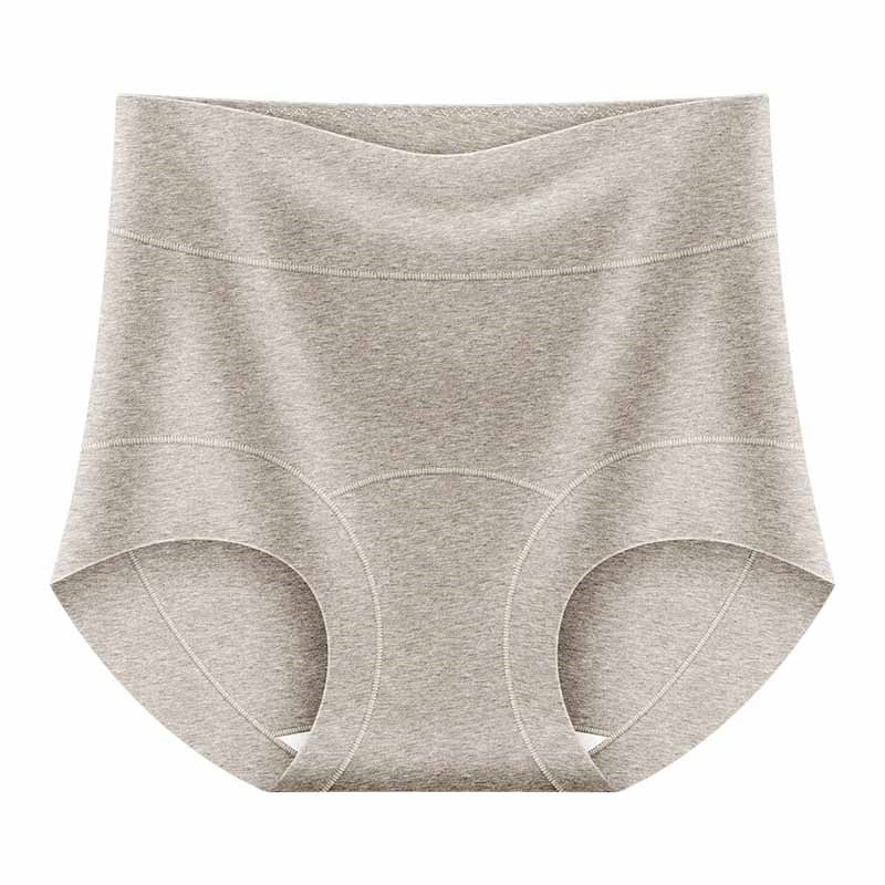 平角内裤女纯棉全棉裆抗菌高腰收腹四角安全裤二合一冬季2024新款
