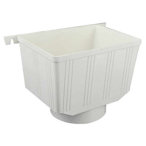 方型雨水斗PVC排水管下水管接头管件配件筛网 75/110/160/200mm