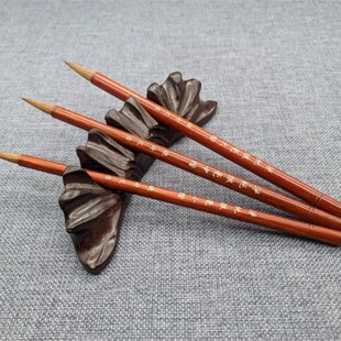 晓舟文房净纯狼毫毛笔兼毫湖笔行书楷书颜体赵体书法国画初学者笔