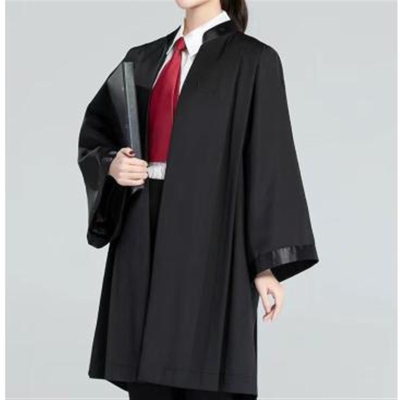 儿童法官袍模拟法庭全套服装道具中小学高中大学辩论法官服律师袍