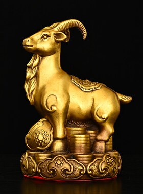 纯铜十二生肖摆件全套铜鼠牛虎兔龙蛇马羊猴鸡狗猪补缺角家居办公