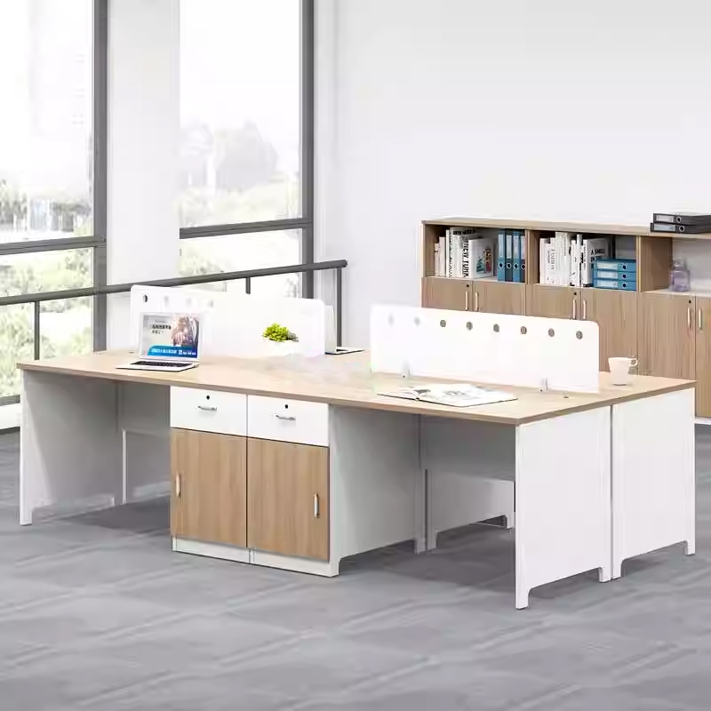 臻远 办公家具职员桌1.2米四人位2400*1200*1050