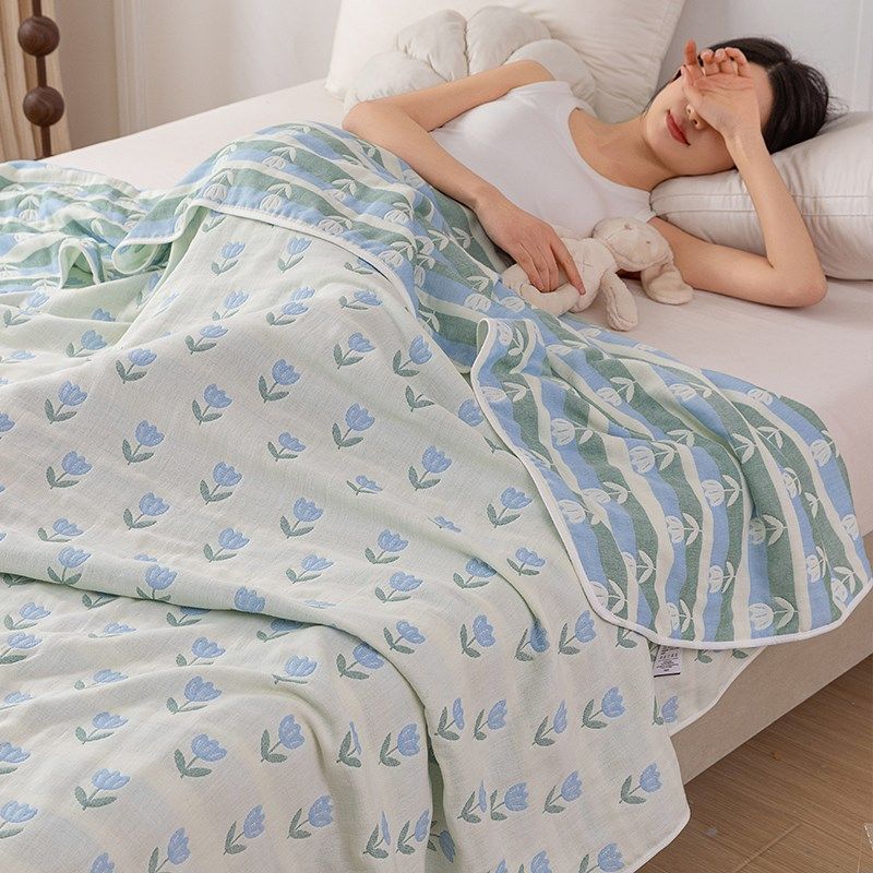 六层纱布毛巾被沙发毯儿童毯子空调盖毯午P睡床上用夏季夏凉被,床上用品,休闲毯/毛毯/绒毯,淘宝优惠券,粉丝福利购,淘宝优惠卷