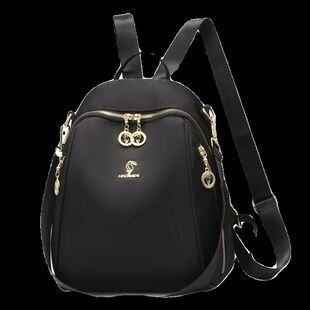 双肩包女2023新m款旅行揹包时尚牛津布休闲超轻便全防水旅游大容