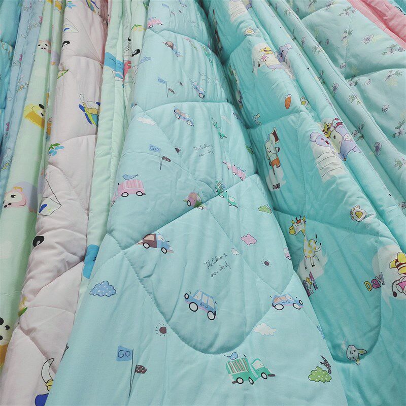 定做棉花夏天空调被夏凉被可水洗单人宿J舍夏被夏季儿童学生薄被