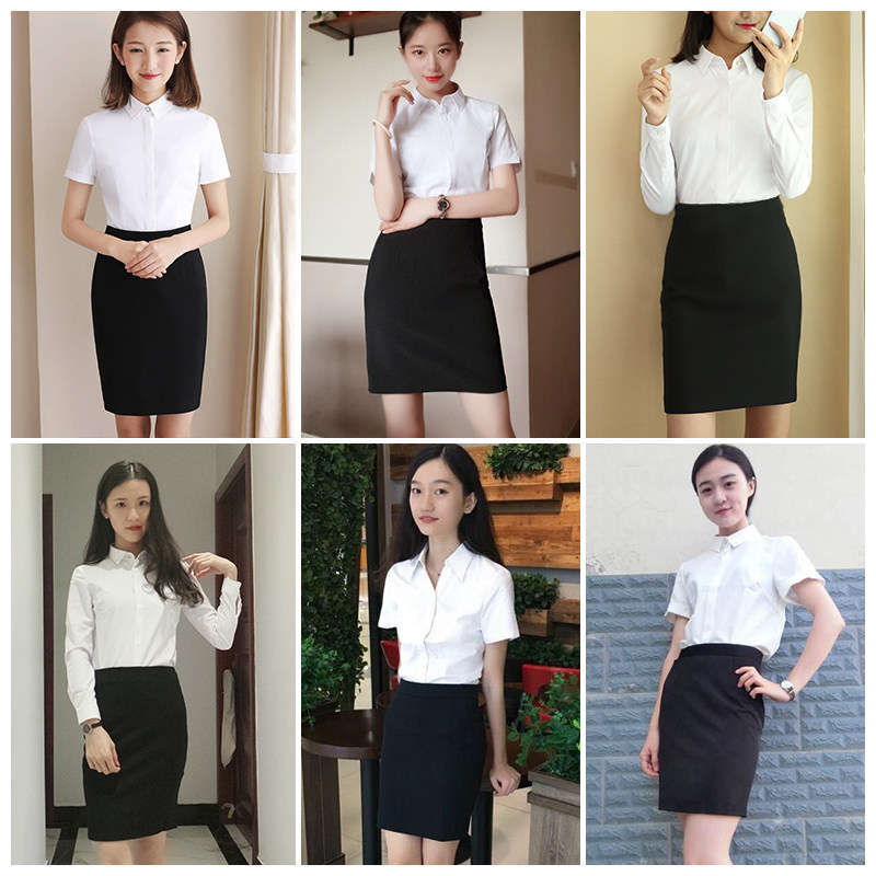 时尚职业套装女工作服气质女神范C面试正装裙空姐职场工装两件套