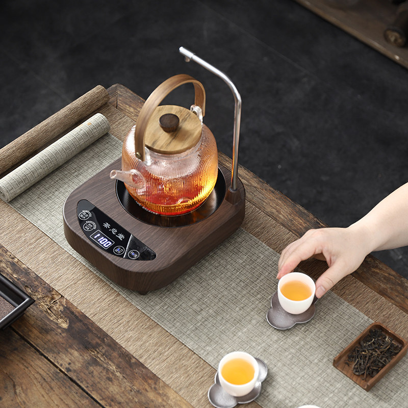 自动上水电陶炉煮茶器迷你小型台式泡泡茶炉家用静音抽水电磁炉智