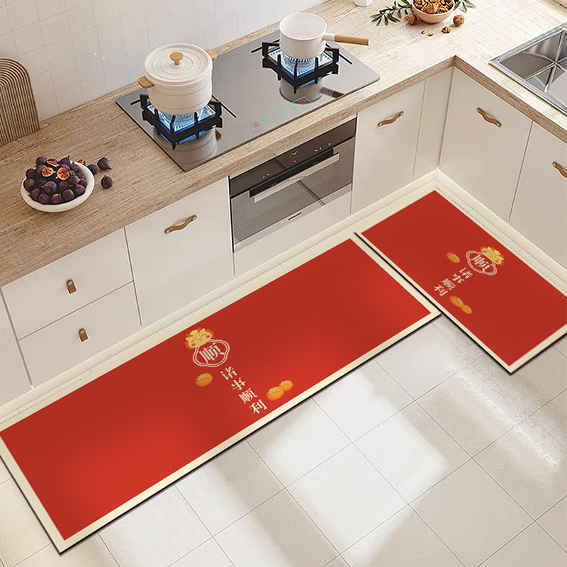 新年厨房地垫硅藻泥吸水防油防滑耐脏可擦洗家用脚垫入户门垫地毯,居家布艺,厨房地垫,淘宝优惠券,粉丝福利购,淘宝优惠卷