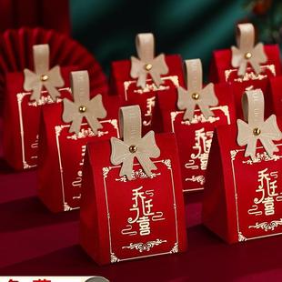 喜糖盒子乔迁之喜新居糖果包装 盒礼品袋搬家上梁回礼伴手礼盒空盒