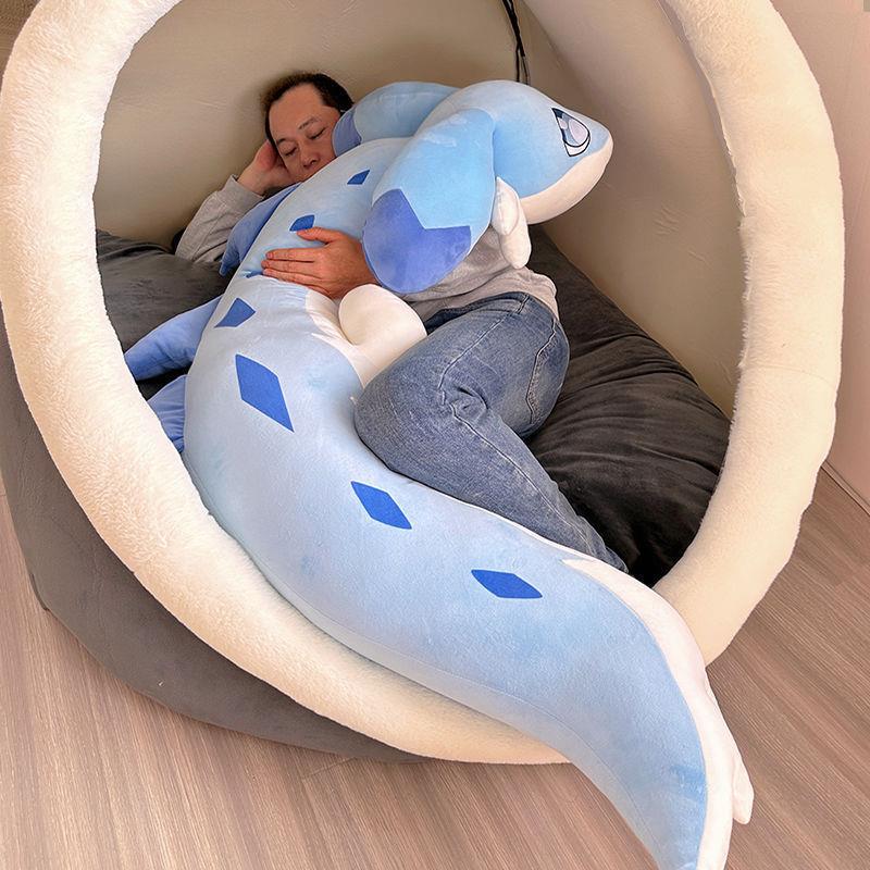 元梦之星玩偶卡通毛绒玩具游戏儿童蓝幻兽帕鲁玩偶公仔疾旋鼬抱枕