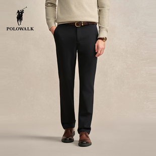 POLOWALK男式 远红外升温 加绒休闲裤 2025秋冬新品 子 裤 3A抗菌