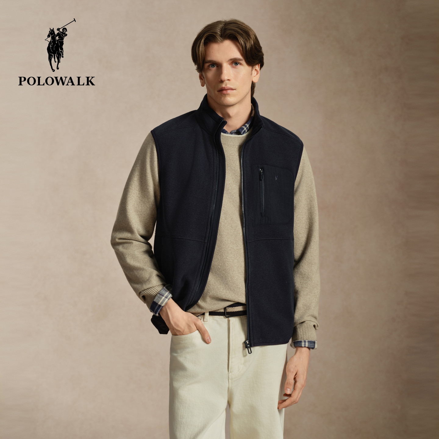 POLOWALK男士秋季新品马甲