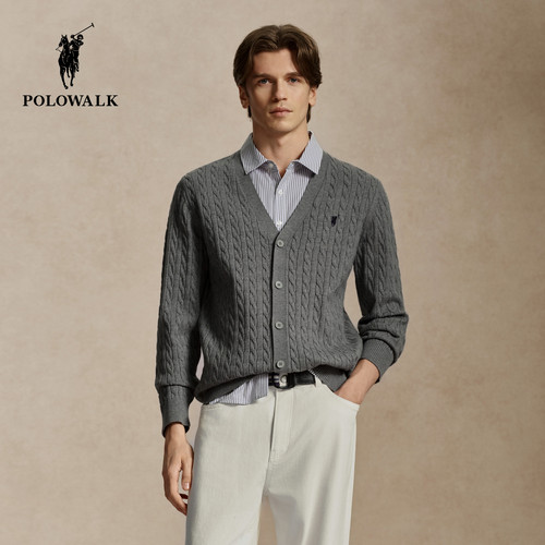 POLOWALK秋季新品男士针织衫