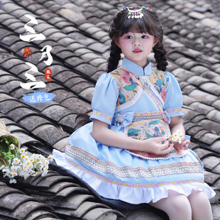 六一儿童少数民族服装广西土族男女童民族服装苗族彝族布依族服装