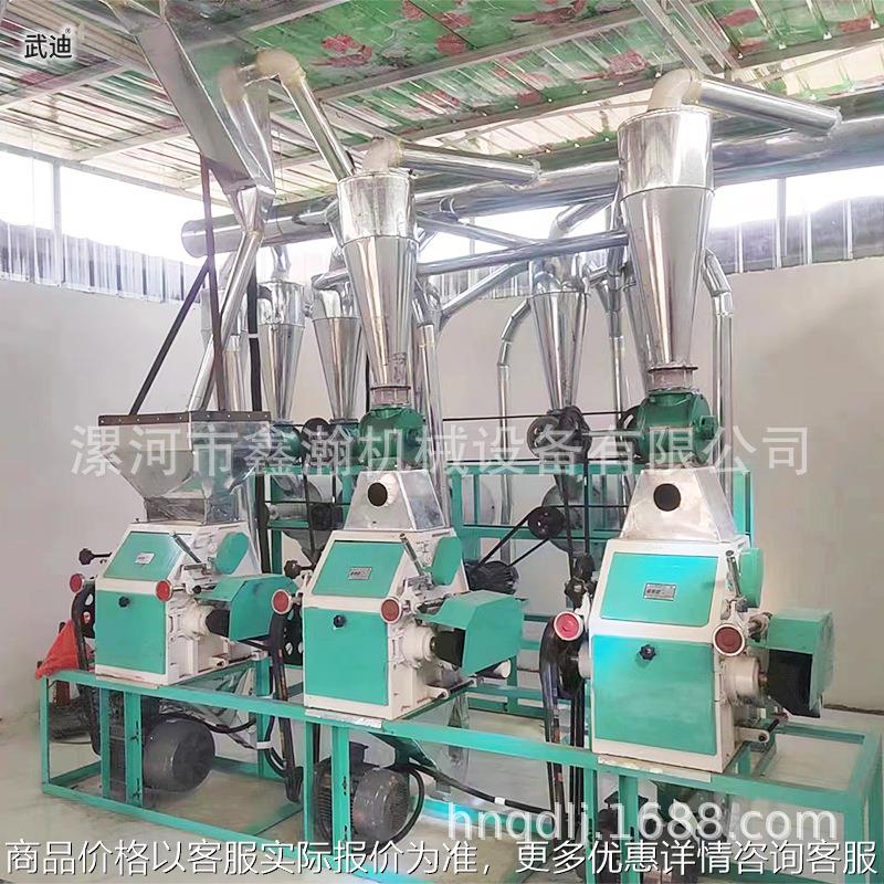 每小时3吨小麦杂粮磨面设备 玉米小麦多功能面粉机组 面粉厂