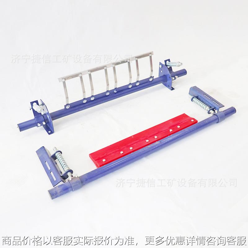 皮带机清扫器输送机空段刮泥板B=1200聚氨酯耐磨重型刮料器定做