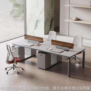 屏风办公桌隔断文员桌子办公室写字楼办公桌组合职员卡座A801