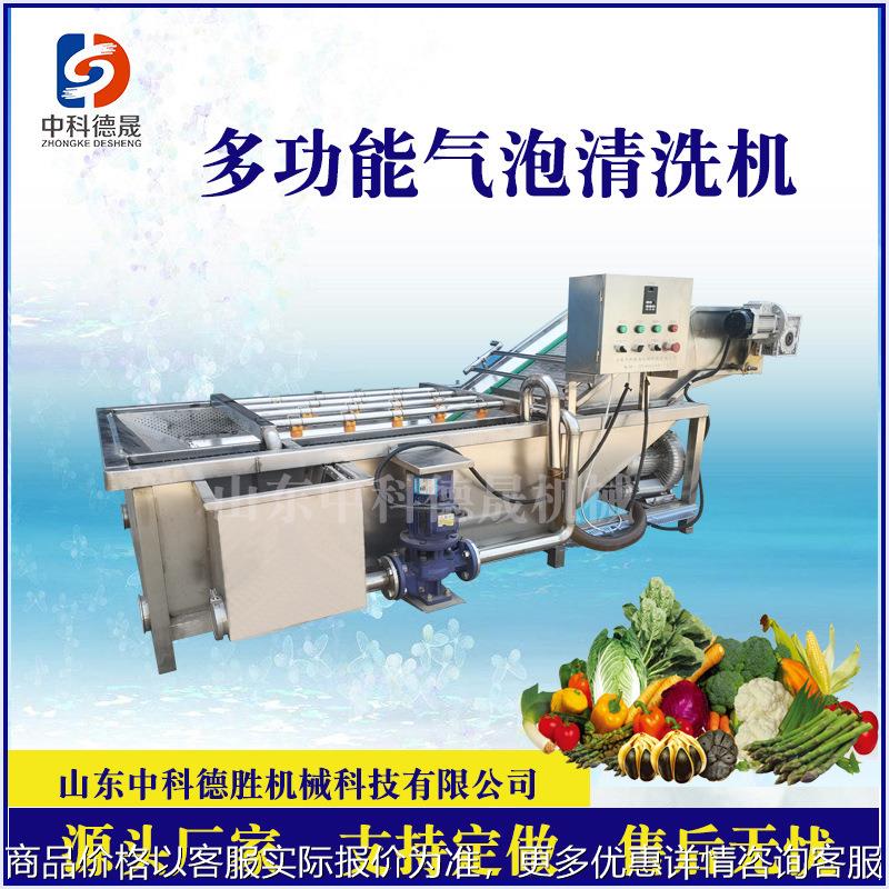 速冻毛豆气泡清洗机 大型商用玉米去须清洗设备 果蔬清洗机现货