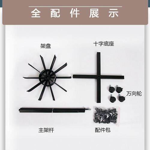 多功能可移动旋转展示架手套袜子落地货架摆地摊支架子饰品置物架