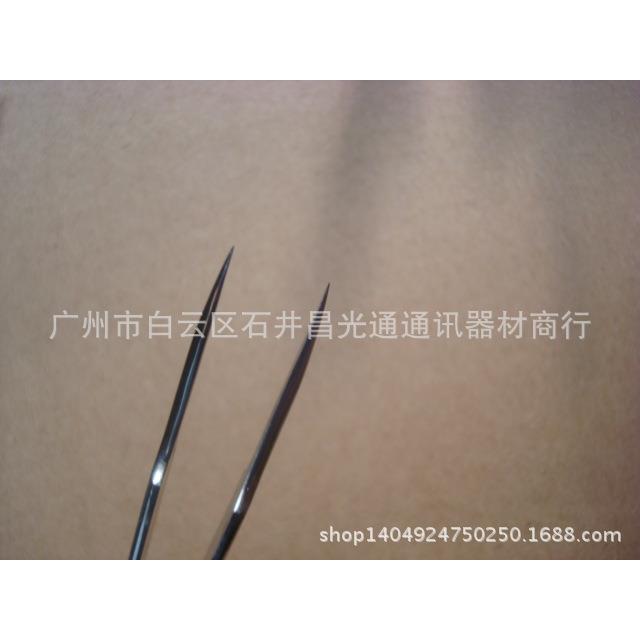 不锈钢镊子 直头 尖嘴镊子 加长 加厚 超硬镊子