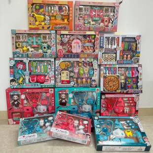 儿童切切乐过家家做饭迷你餐厨房玩具套装男女孩教培机构招生礼品