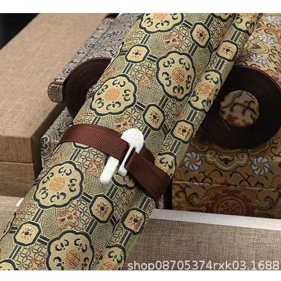 空白宣纸手卷画轴生宣作画书法长卷檀皮粉彩纤维麻纸宣混宣纸